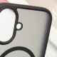 Чехол iPhone 16 (6.1) TPU+PC Metal Buttons with MagSafe Black