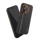 Чехол iPhone 16 Pro Max BL032 Blueo Fully Wrapped Aramid Fiber Magnetic Series Orange/Black