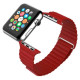 Ремешок Apple Watch 42 mm Leather Loop Red