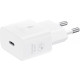 Зарядное устройство Samsung 25W Power Adapter (w C to C Cable) White