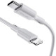Кабель Benks D47 USB-C to Lightning 30w 1m White