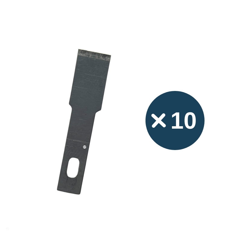 Лезвия скальпеля Kaisi №17 для ручек с цангой, упаковка 10 шт.