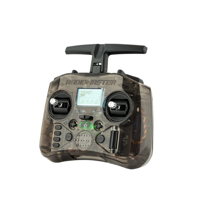 Пульт управления RadioMaster Pocket Charcoal (прозрачный черный) M2 ELRS