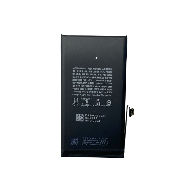 Усиленный аккумулятор iPhone 12 / 12 Pro батарея с оригинальным контроллером