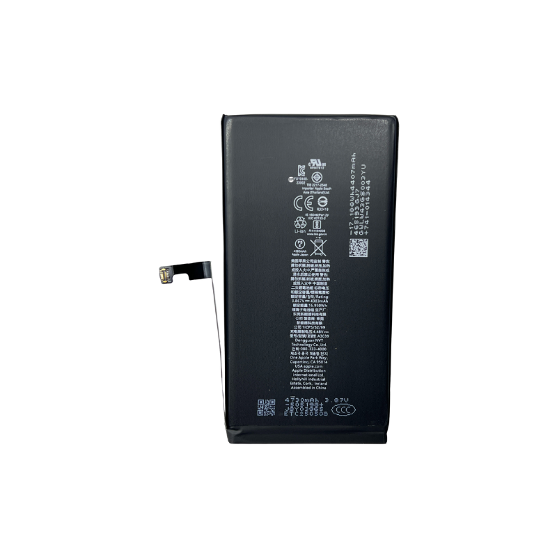 Усиленный аккумулятор iPhone 15 Plus  батарея с оригинальным контроллером