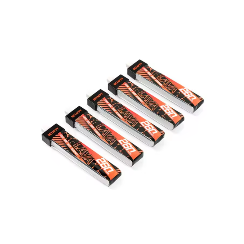 Акумулятори BetaFPV LAVA 1S 260mAh 80C Battery (5шт)