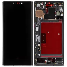 Дисплей Huawei Mate 30 Pro черный, версия Huaxing, OLED, оригинал PRC, с рамкой