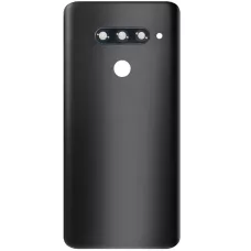 Задняя крышка LG V405 V40 черная, Aurora Black, оригинал PRC + стекло камеры