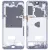 Рамка дисплея Samsung G996 Galaxy S21+ 5G серебристая, Phantom Silver