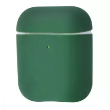 Чехол AirPods 1/2 Silicone case Full Army Green