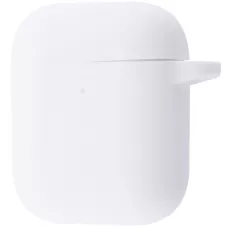 Чехол AirPods 1/2 Silicone case Full White