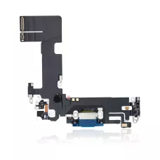 Нижний шлейф iPhone 13 и порт зарядки с микрофоном Blue