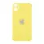 Задняя крышка iPhone 11 Yellow BIG (большой глазок) Original PRC