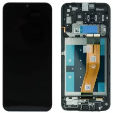 Дисплей Samsung A145F Black A14 4G 2023 (GH81-23540A) сервисный оригинал (без рамки)