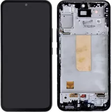 Дисплей Samsung A546 Black A54 с рамкой (Original AMOLED)