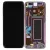 Дисплей Samsung G960 Lilac Purple S9 (GH97-21696B) сервисный оригинал в сборе с рамкой