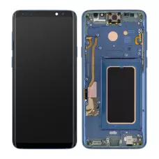 Дисплей Samsung G960 Blue S9 (GH97-21696G) сервисный оригинал в сборе с рамкой