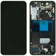 Дисплей Samsung S901 Pink Gold S22 (GH82-27520D) сервисный оригинал в сборе с рамкой