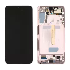Дисплей Samsung S906 Pink Gold S22 Plus (GH82-27500D) сервисный оригинал в сборе с рамкой