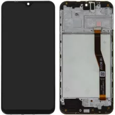 Дисплей Samsung M205 Black M20 2019 (GH82-18682A) сервисный оригинал в сборе с рамкой