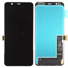 Дисплей (экран) Google Pixel 4 XL + touchscreen, черный, P-OLED