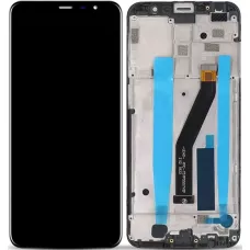 Дисплей Meizu M6T (M811H) с сенсором и рамкой, черный (оригинал Китай)