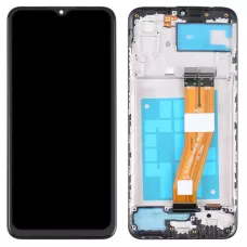 Дисплей Samsung A035F А03 2022 с сенсором,160,5 x 72 mm, черный (оригинал Китай)