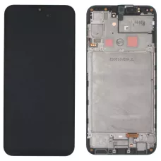 Дисплей Samsung A245 Black A24 2023 (GH82-31240A) сервисный оригинал в сборе с рамкой