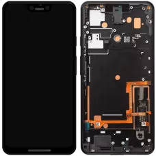 Дисплей Google Pixel 3 XL, P-OLED, оригинал PRC с рамкой