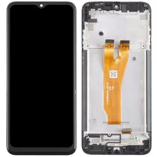 Дисплей ZTE Blade A53 черный с рамкой