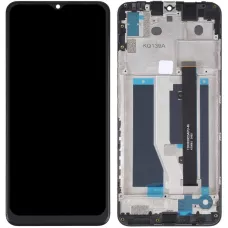 Дисплей ZTE Blade A71 черный, с рамкой