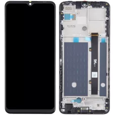 Дисплей ZTE Blade A72 5G черный  с рамкой