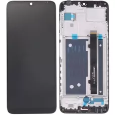 Дисплей ZTE Blade V30 Vita черный с рамкой