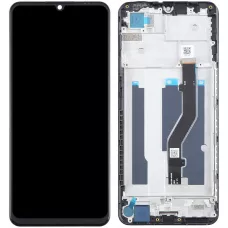 Дисплей ZTE Blade V40 Vita черный с рамкой