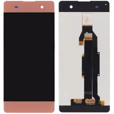 Дисплей Sony F3111 Xperia XA/F3112/F3113/F3115/F3116 розовый, Rose Gold, REF (переклеенное стекло)