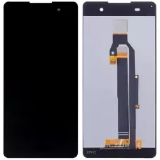 Дисплей Sony F3311 Xperia E5/F3313 черный, REF (переклеенное стекло)