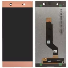 Дисплей Sony G3212 Xperia XA1 Ultra Dual /G3221 /G3223 /G3226 розовый, REF (переклеенное стекло)