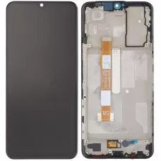 Дисплей Vivo Y76 5G/Y74s/Y76s черный, оригинал PRC с рамкой