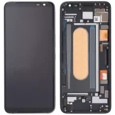 Дисплей Asus ROG Phone 3 ZS661KS/ZS661KL черный, Amoled, оригинал PRC с рамкой
