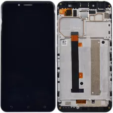 Дисплей Asus ZenFone 3 Max ZC553KL черный, с рамкой, Titanium Gray