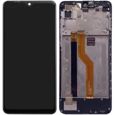 Дисплей Blackview A80 Pro/A80 Plus черный, оригинал PRC с рамкой, полный комплект, снят