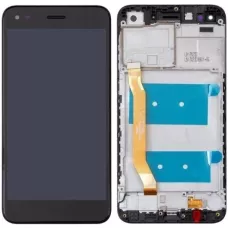 Дисплей Huawei Nova Lite 2017/P9 Lite mini/Y6 Pro 2017 черный, с рамкой