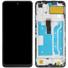 Дисплей Huawei P Smart 2021/Y7A/Honor 10X Lite черный, с рамкой