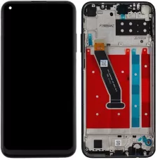 Дисплей Huawei P40 Lite E/Y7p/Honor Play 3/Honor 9C черный, с рамкой, Midnight Black