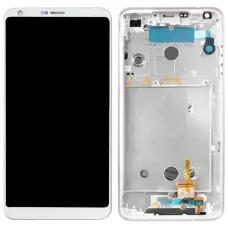 Дисплей LG H870 G6/H871/H872/H873 белый, Mystic White, оригинал PRC с рамкой
