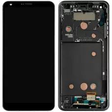 Дисплей LG H870 G6/H871/H872/H873 черный, оригинал PRC с рамкой