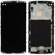 Дисплей LG H900 V10/H901/H960/H961/H962 черный, оригинал PRC в рамке