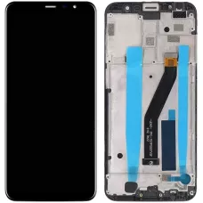 Дисплей Meizu M6T M811 черный с рамкой