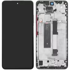 Дисплей Xiaomi Mi 10 Lite черный, Amoled, оригинал PRC с рамкой, Cosmic Gray