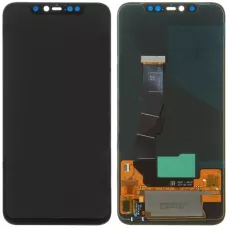 Дисплей Xiaomi Mi 8 Pro / Mi 8 Explorer черный, OLED, без шлейфа сканера отпечатка пальца